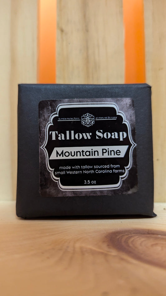 All-Natural Tallow Soap - Mountain Pine
