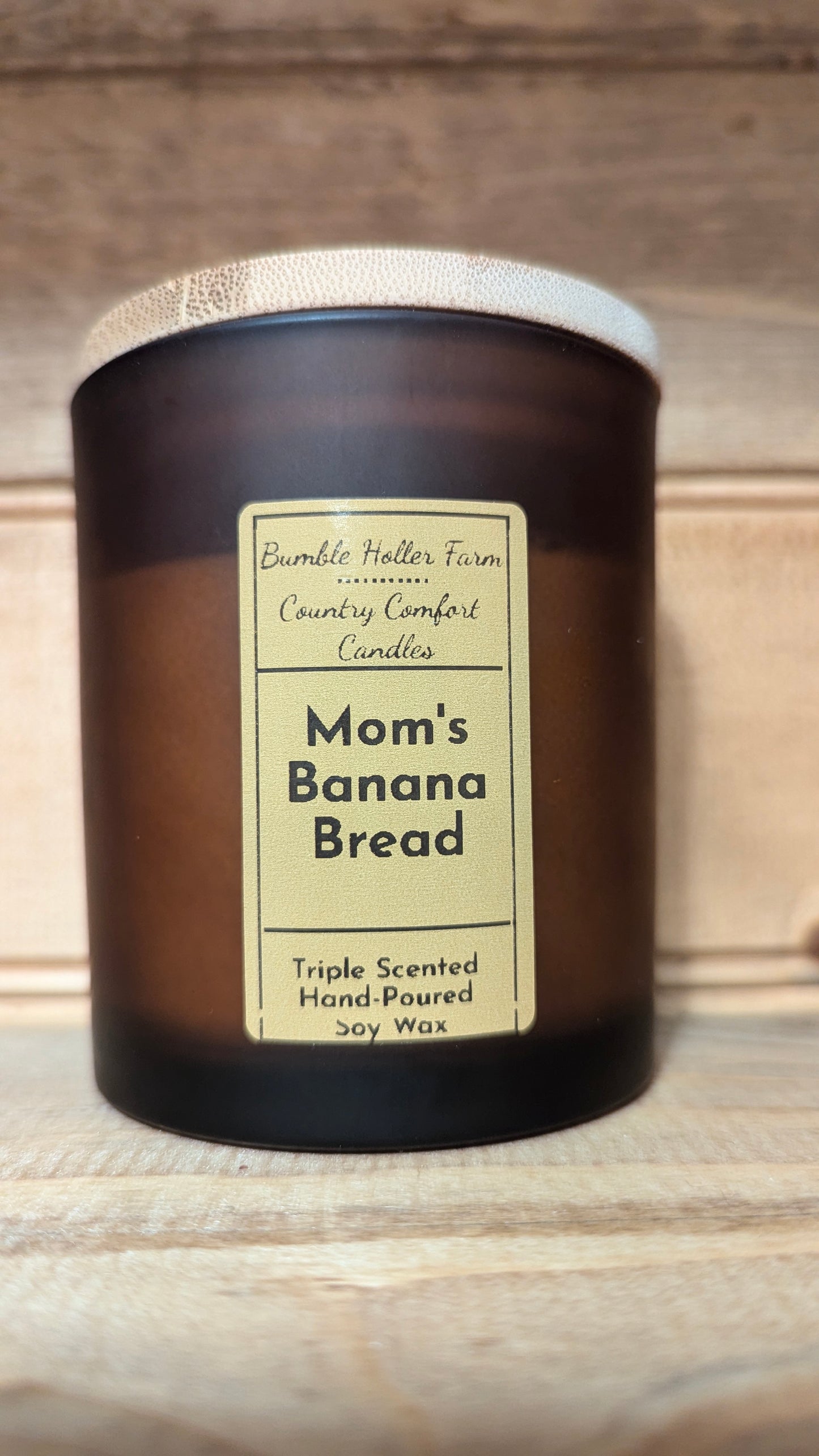 Mom's Banana Bread Handmade Soy Candle | Handcrafted Wax Melts