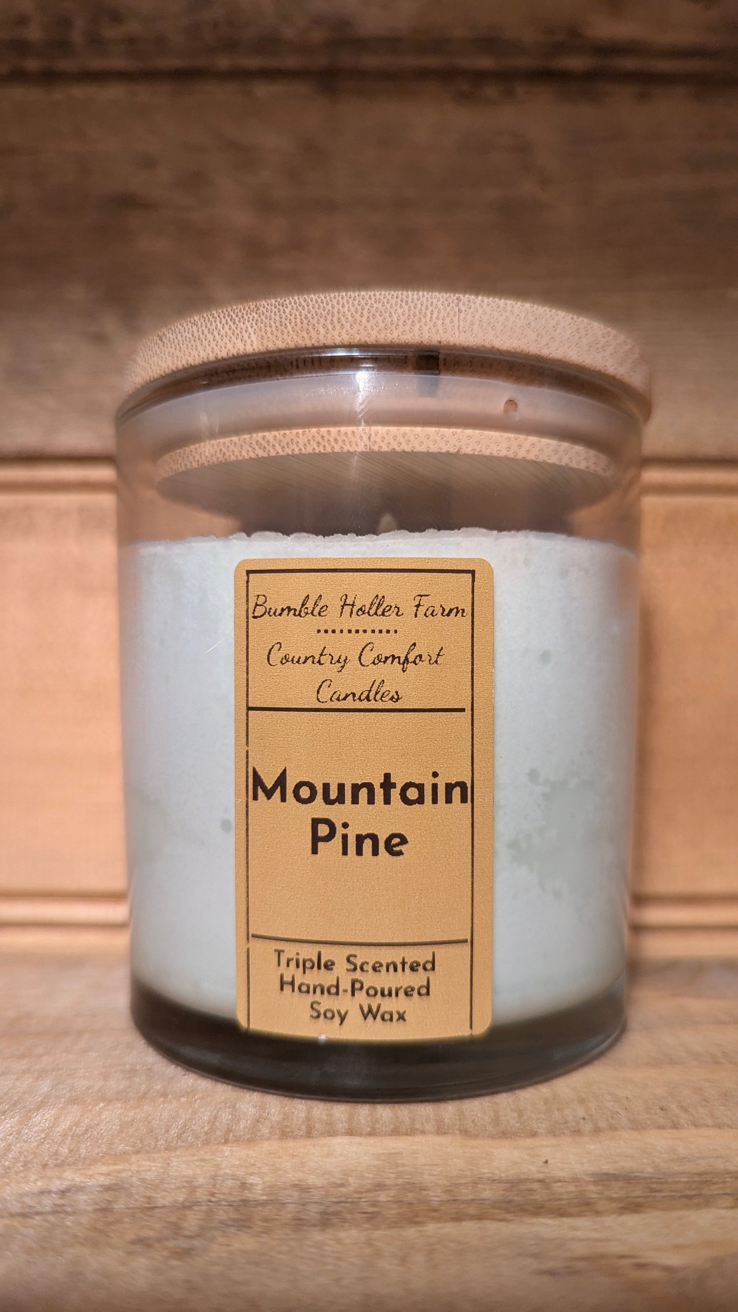 Mountain Pine Handmade Soy Candle | Handcrafted Wax Melts