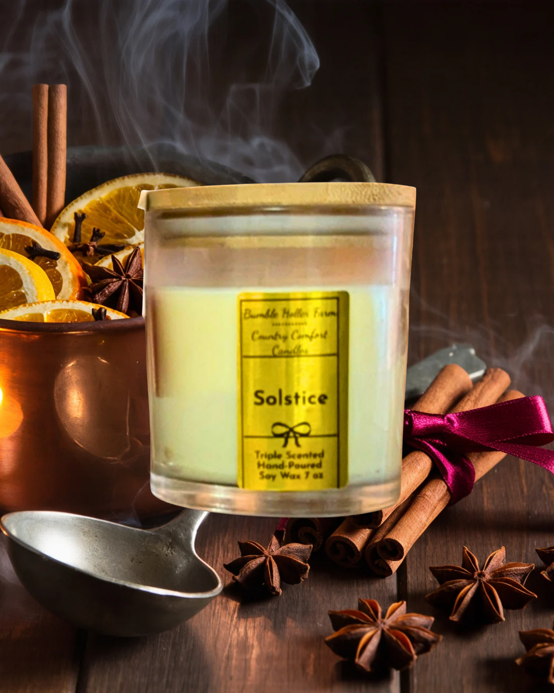 Solstice Handmade Soy Candle | Handcrafted Wax Melts