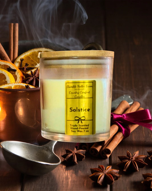 Solstice Handmade Soy Candle | Handcrafted Wax Melts