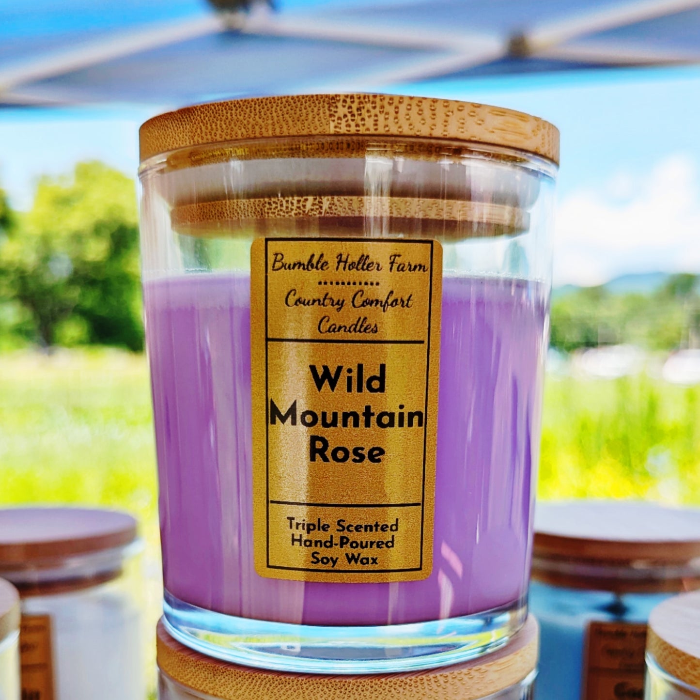 Wild Mountain Rose Handmade Handmade Soy Candle | Handcrafted Wax Melts