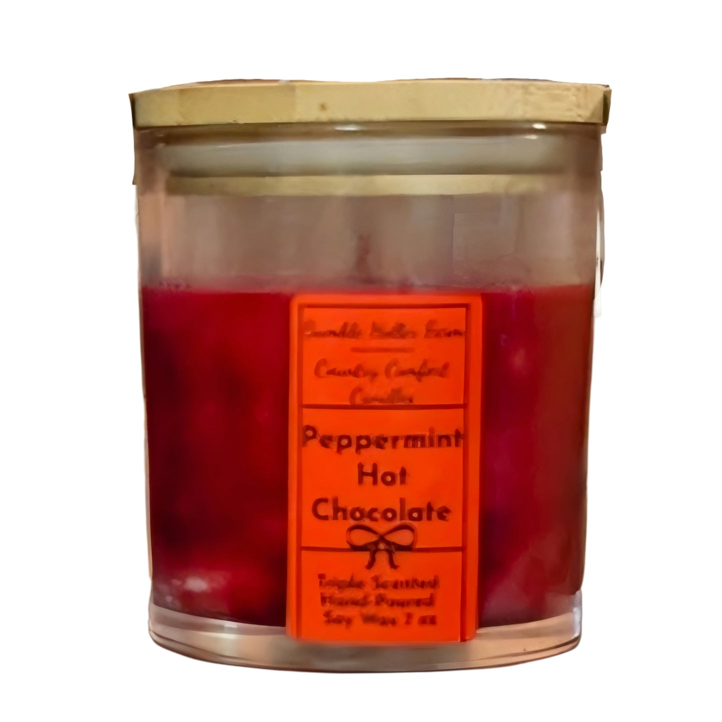 Peppermint Hot Chocolate Handmade Soy Candle | Handcrafted Wax Melts (Copy)