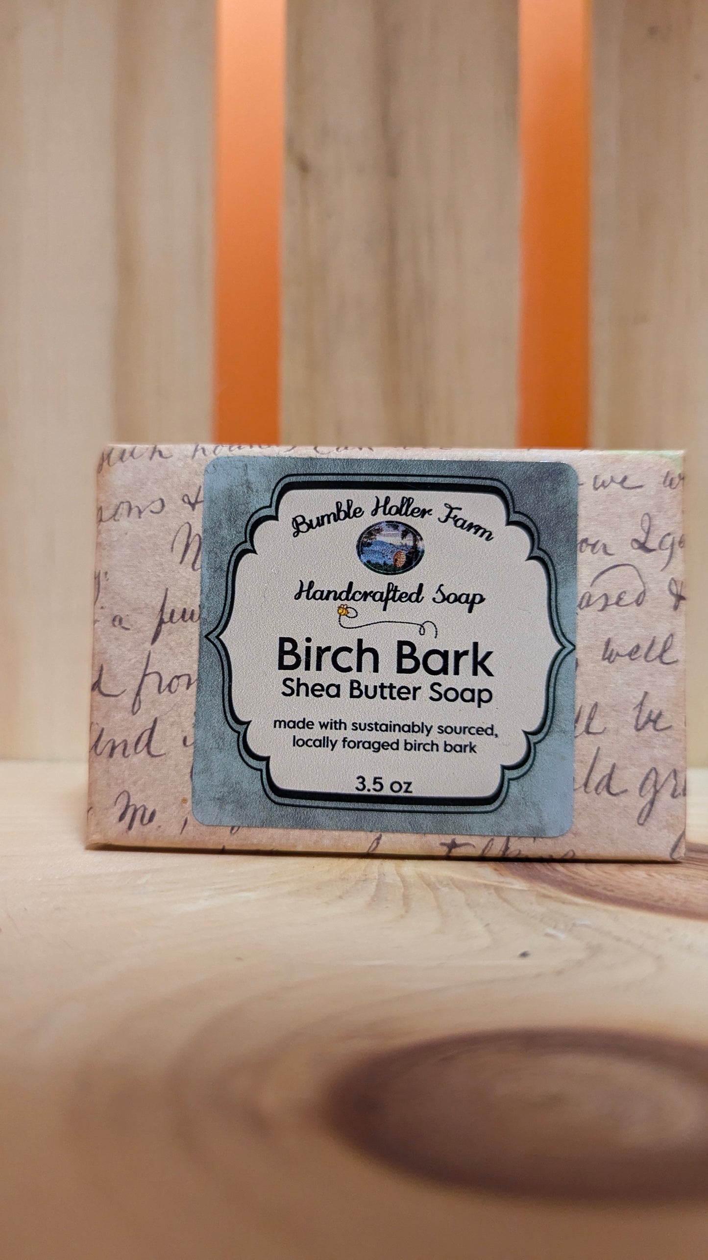 Handmade Birch Bark Soap