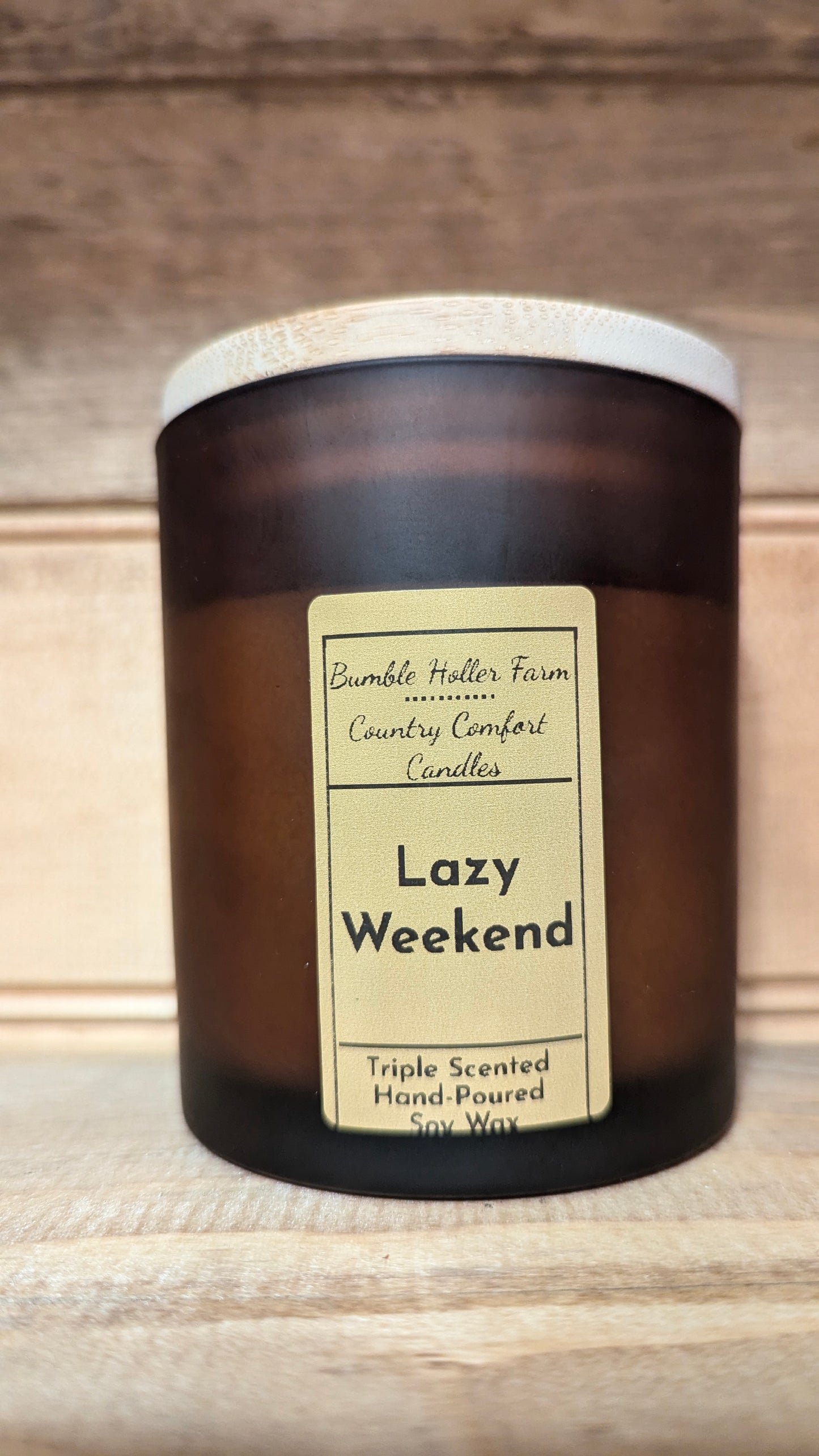 Lazy Weekend Handmade Soy Candle | Handcrafted Wax Melts