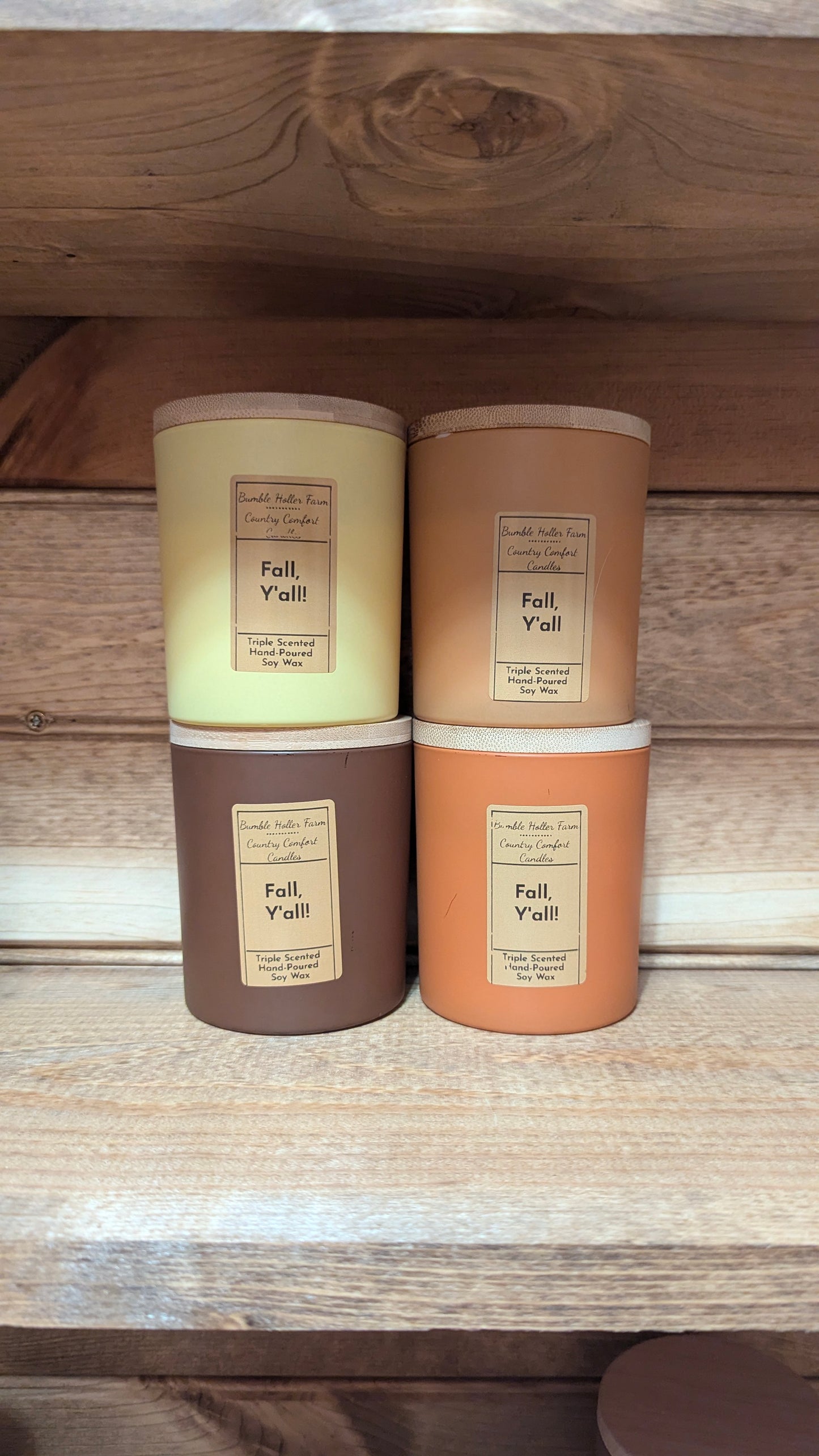 Fall, Y'all  Handmade Soy Candle | Handcrafted Wax Melts