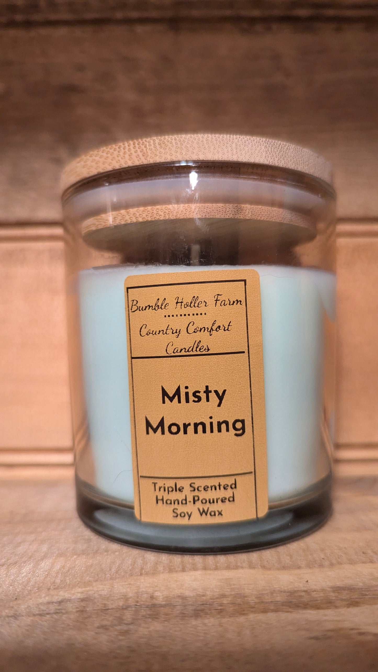 Misty Morning Handmade Soy Candle | Handcrafted Wax Melts