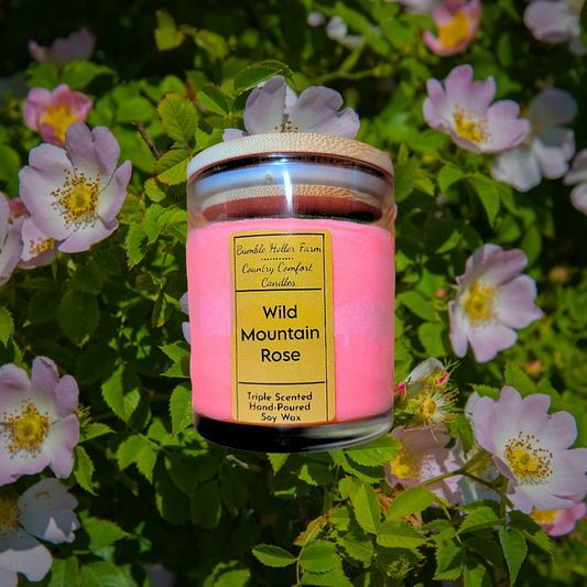 Wild Mountain Rose Handmade  Handmade Soy Candle | Handcrafted Wax Melts