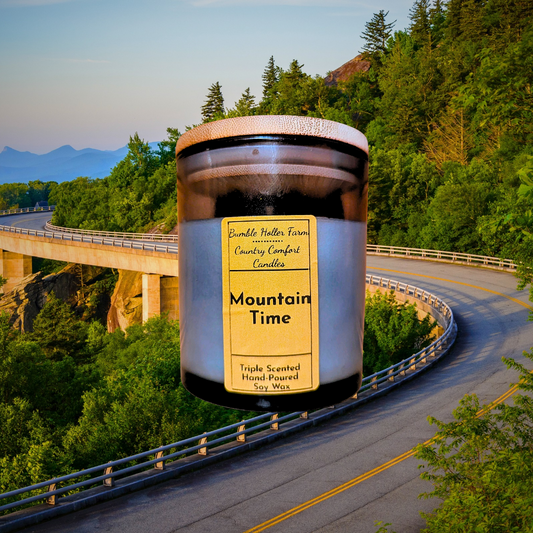 Mountain Time Handmade Soy Candle | Handcrafted Wax Melts