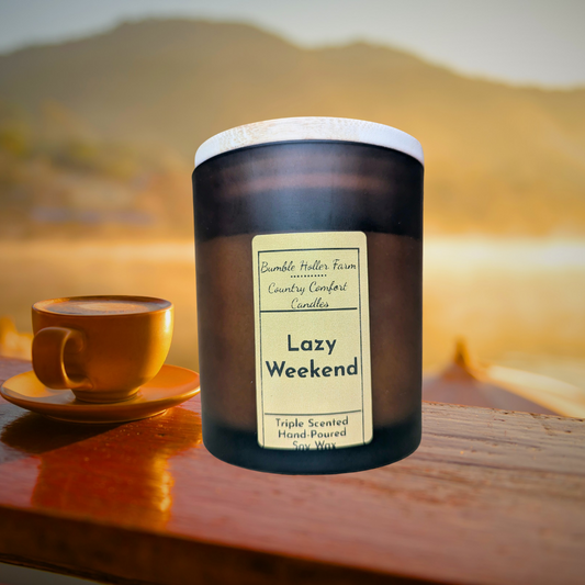 Lazy Weekend Handmade Soy Candle | Handcrafted Wax Melts