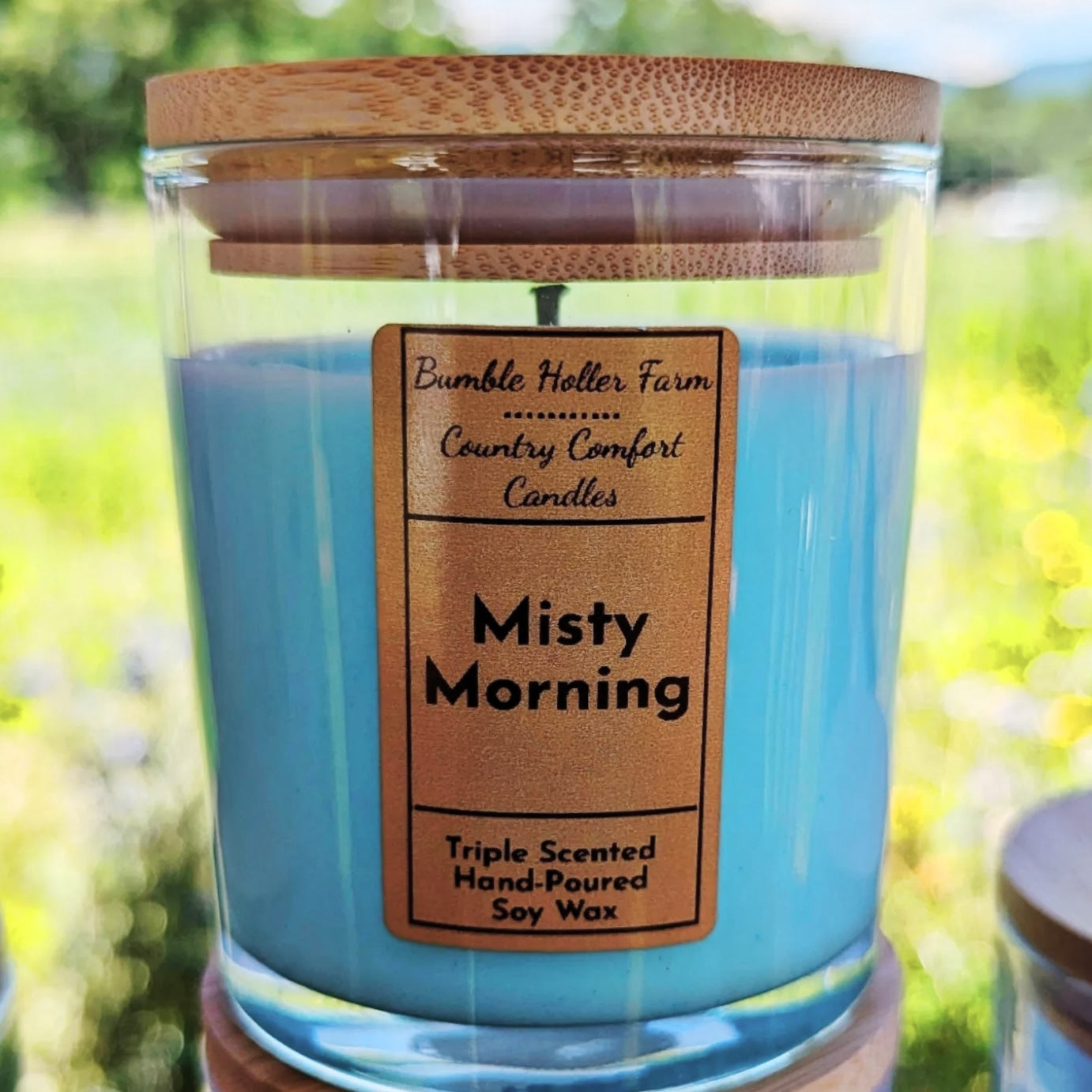Misty Morning Handmade Soy Candle | Handcrafted Wax Melts