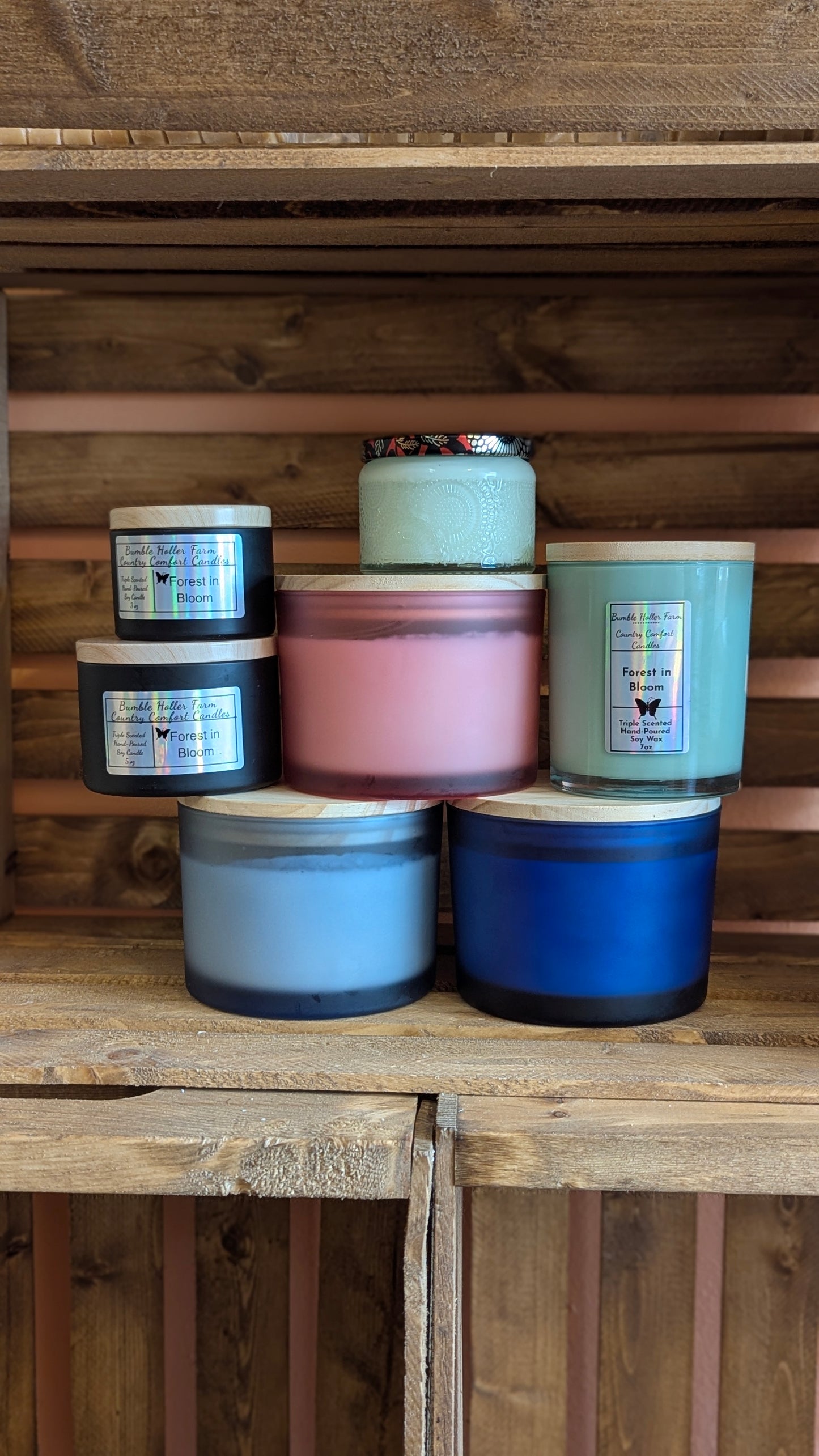 Forest in Bloom - Handmade Soy Candle | Handcrafted Wax Melts