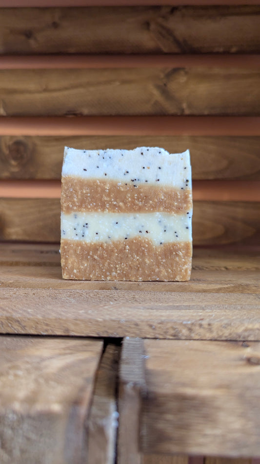 Lemon & Poppyseed Lard Soap