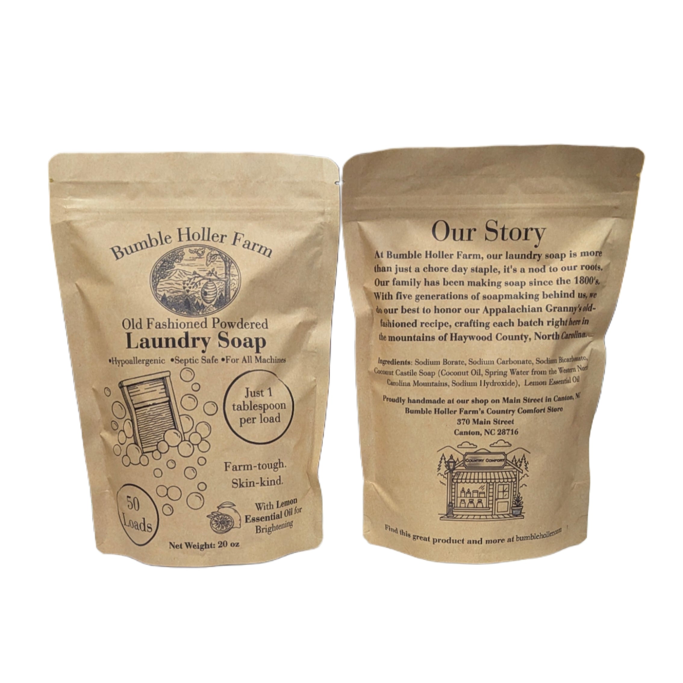Old Fashioned Laundry Soap – Bumble Holler Farm