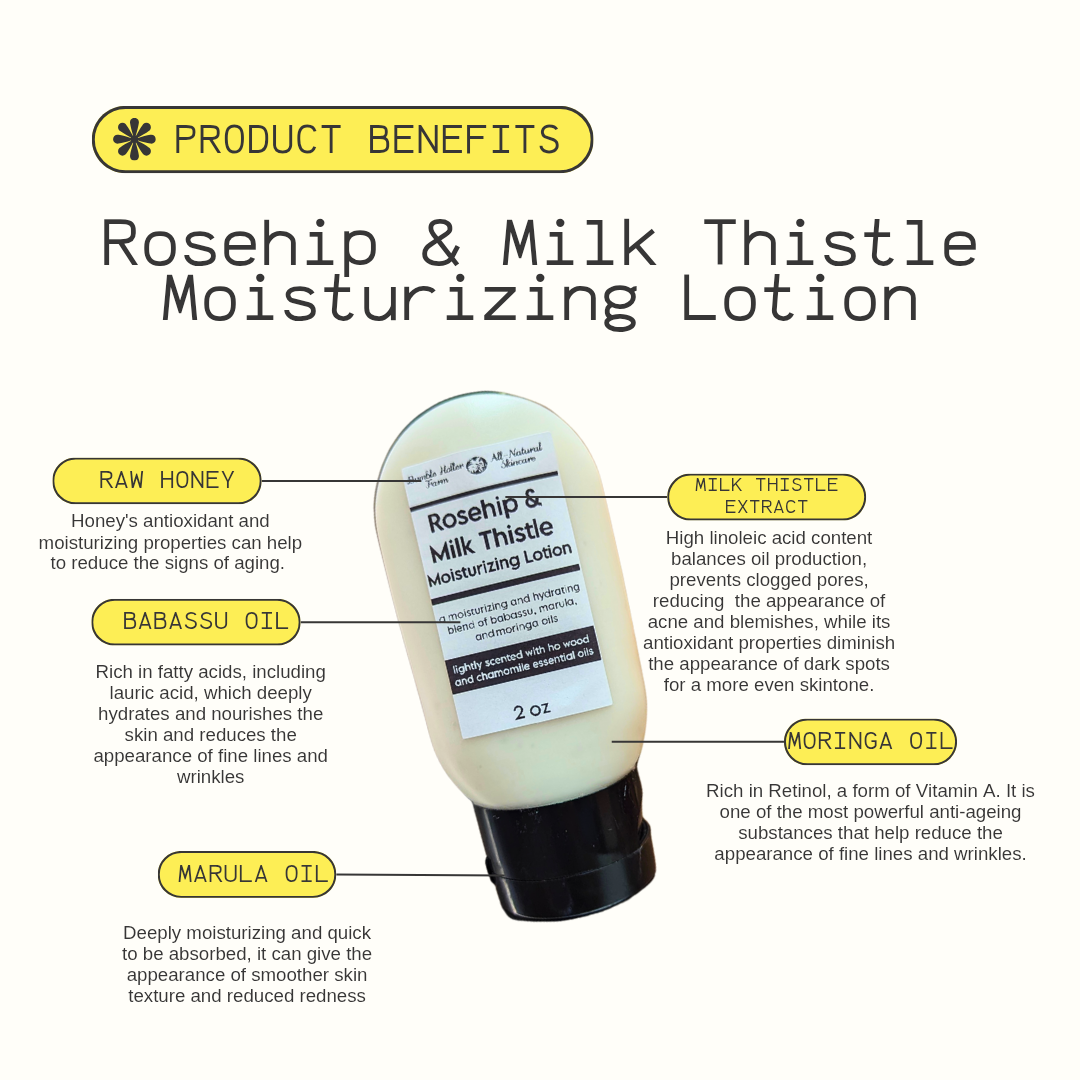 Rosehip & Milk Thistle Moisturizing Lotion